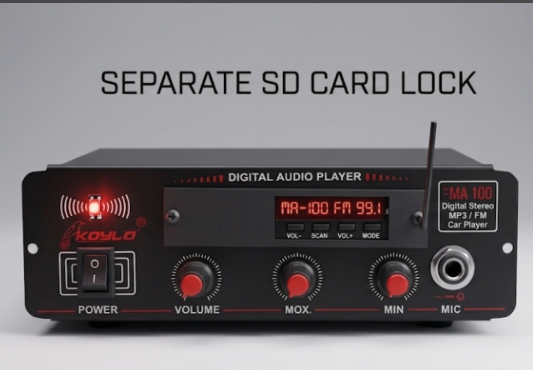 Bma 100 sd card lock